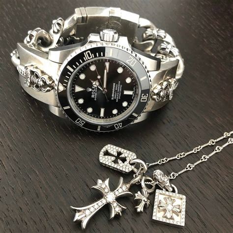 chrome hearts rolex g dragon|chrome hearts rolex worth.